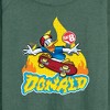 Women's - Disney - The Donald Lightweight French Terry Wide Neck Long Sleeve Shirt - 2 of 4