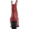 Soda “BLAZING” Women's Western Ankle Boots, Stitched, Pointed Toe, Low Heel - 2 of 4