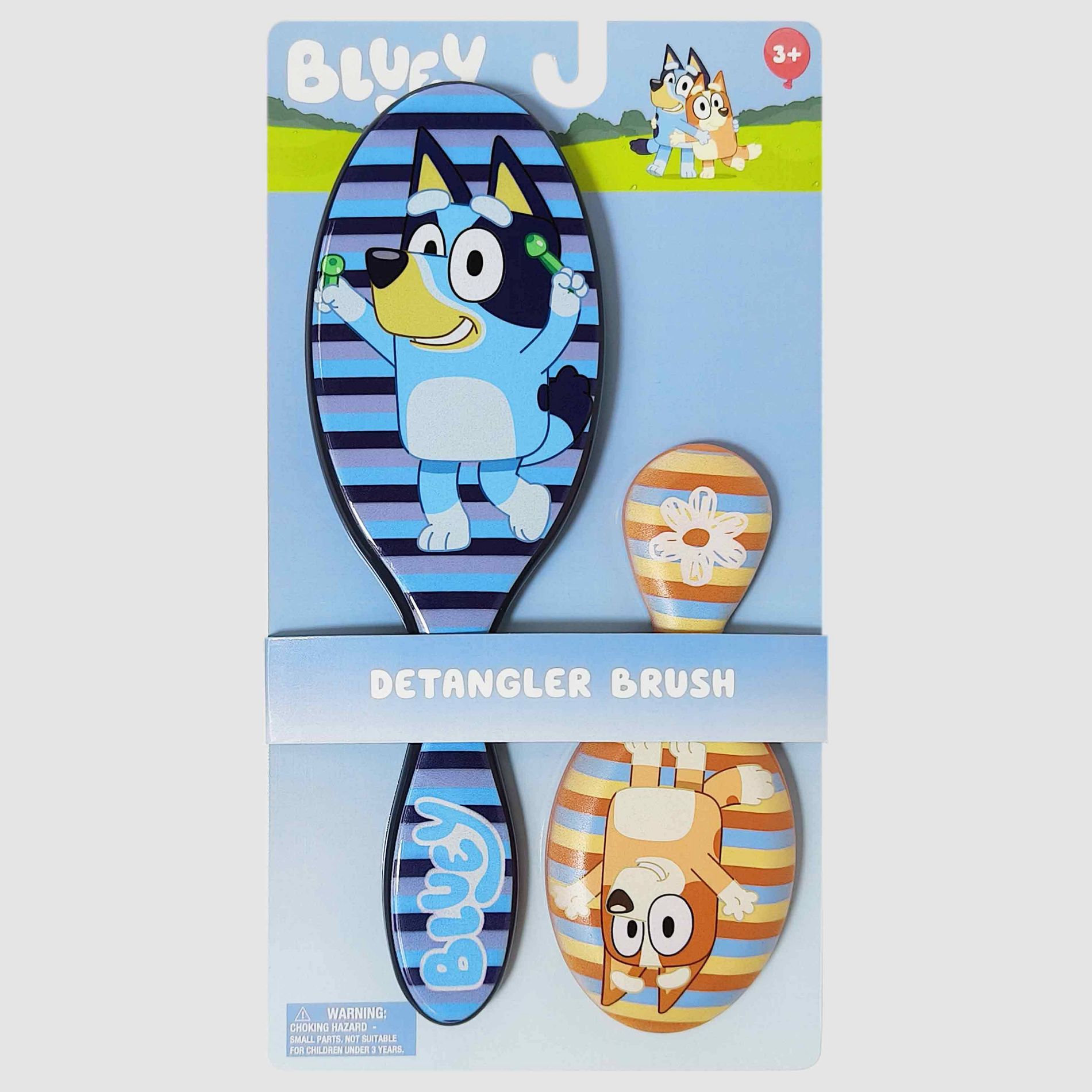 BBC Hair Detangling Brush - Blue - 2pk