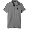 U.S. Polo Assn. Men's Short-Sleeve Polo Shirt with Applique, Casual Summer Slim Fit Polo Shirt with Contrast Color - 4 of 4