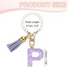 Unique Bargains Resin Lightweight Decorative Sparkling Purple Sequins Tumbler Cup Charm - 2 of 4