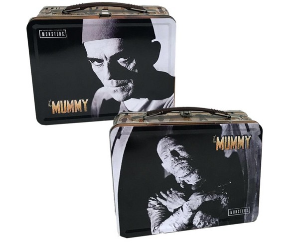 Universal Monsters The Mummy 8.625" x 6.75" x 4" Tin Tote