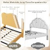 Bed Frame for Kids with Scallop Headboard - 3 of 4