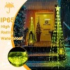 Ollny 140 Led RGB Christmas Tree Lights For Light Show (12 Colors, 22 Modes, IP65 Waterproof, Clear Wire, Plug In) - 3 of 4