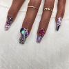 Vynxaria Black Long-Lasting Wearable Nails for Everyday Chic Size M - 3 of 4