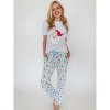 RuffleButts SoftSnooze Gender Inclusive Holiday Adult Pajama Pants - 3 of 4