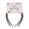 Scünci No-slip Grip Thin Plastic Headbands - Black/brown/mixed- All Hair -  3pk : Target