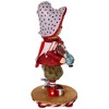 Kurt Adler Hollywood Wooden Nutcracker Collection, Girl Elf, 15" - 3 of 4
