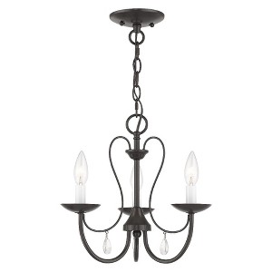 Livex Lighting Mirabella 3 - Light Chandelier in  English Bronze - 1 of 4