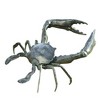 SPI Home Garden Crab Sculpture – 10" Aluminum Coastal Decor with Textured Finish for Patio or Indoor Display - 2 of 3