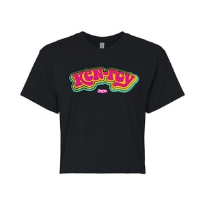 Women's - Barbie - Kenrgy 70s Cropped Graphic T-Shirt - 1 of 4