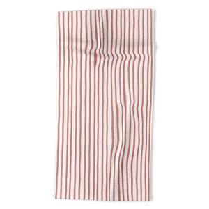Emanuela Carratoni Old Pink Stripes Beach Towel - Deny Designs - 1 of 2