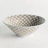 Plum & Post Province Link Decorative Bowl - Brown & White Chinoiserie - 2 of 4