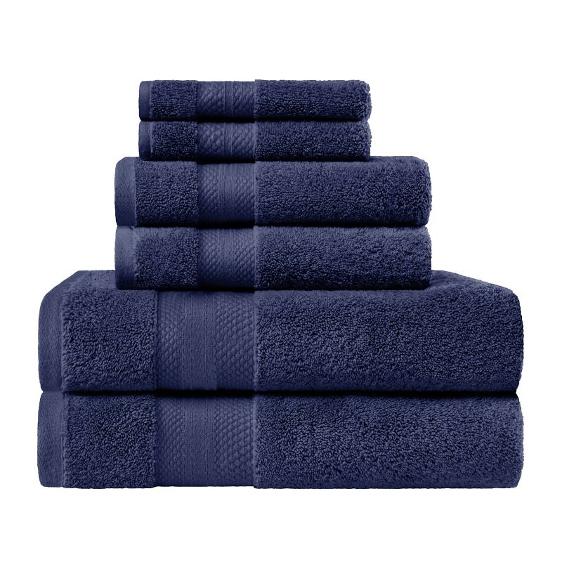 Premium Cotton Solid Plush Heavyweight Luxury Towel Set by Blue Nile Mills, 1 of 6