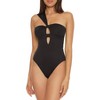 Women's COLOR CODE CONVERTIBLE BANDEAU ONE PIECE SWIMSUIT - Becca by Rebecca Virtue S - image 3 of 4