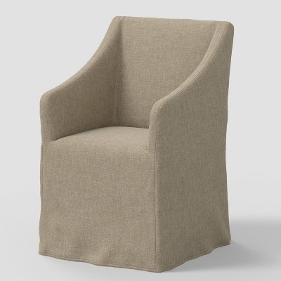 Sloped Arm Slipcovered Dining Chair - Threshold™