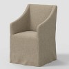 Sloped Arm Slipcovered Dining Chair - Threshold™ - 2 of 4