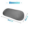 Unique Bargains Mesh Folding Rear Window Shield Anti-UV Nylon Automotive Sunshades 39" x 20" Black 1 Pc - 3 of 4