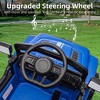 Ride On Truck Car, 12V Ride On Toy w/Parent Remote Control, Steering Wheel Music - 3 of 4