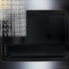 Urban Ambiance Luxury Traditional Bath Vanity Light,  7.75"H x 13.125"W,  Midnight Black Finish, UHP3631 - 4 of 4