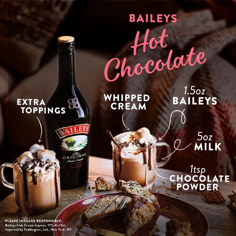 Baileys Irish Cream Liqueur - 750ml Bottle, 4 of 8