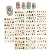 Wrapables Fingernail Tattoo Christmas Nail Art (11 Designs/220 Nail Tattoos) - 3 of 4