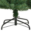 vidaXL Artificial Hinged Christmas Tree with Stand Green 82.7 in. - 3 of 4