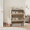 Acekool Flip Drawer Shoe Cabinet with Adjustable Shelves, Hidden Shoe Organizer for Entryway - 4 of 4