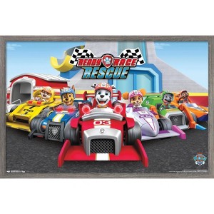 Trends International Nickelodeon Paw Patrol - Rescue Framed Wall Poster Prints - 1 of 4