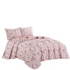 ESCA Flora 3 Piece Bedspread (reversible) - image 2 of 4