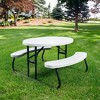 Lifetime Children's Picnic Table, Gray (60339) - 2 of 4