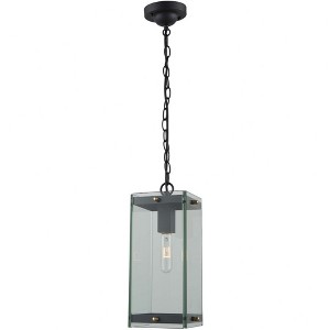 Artcraft Lighting Bradgate 1 - Light Pendant in  Matte Black/Harvest Brass - 1 of 1