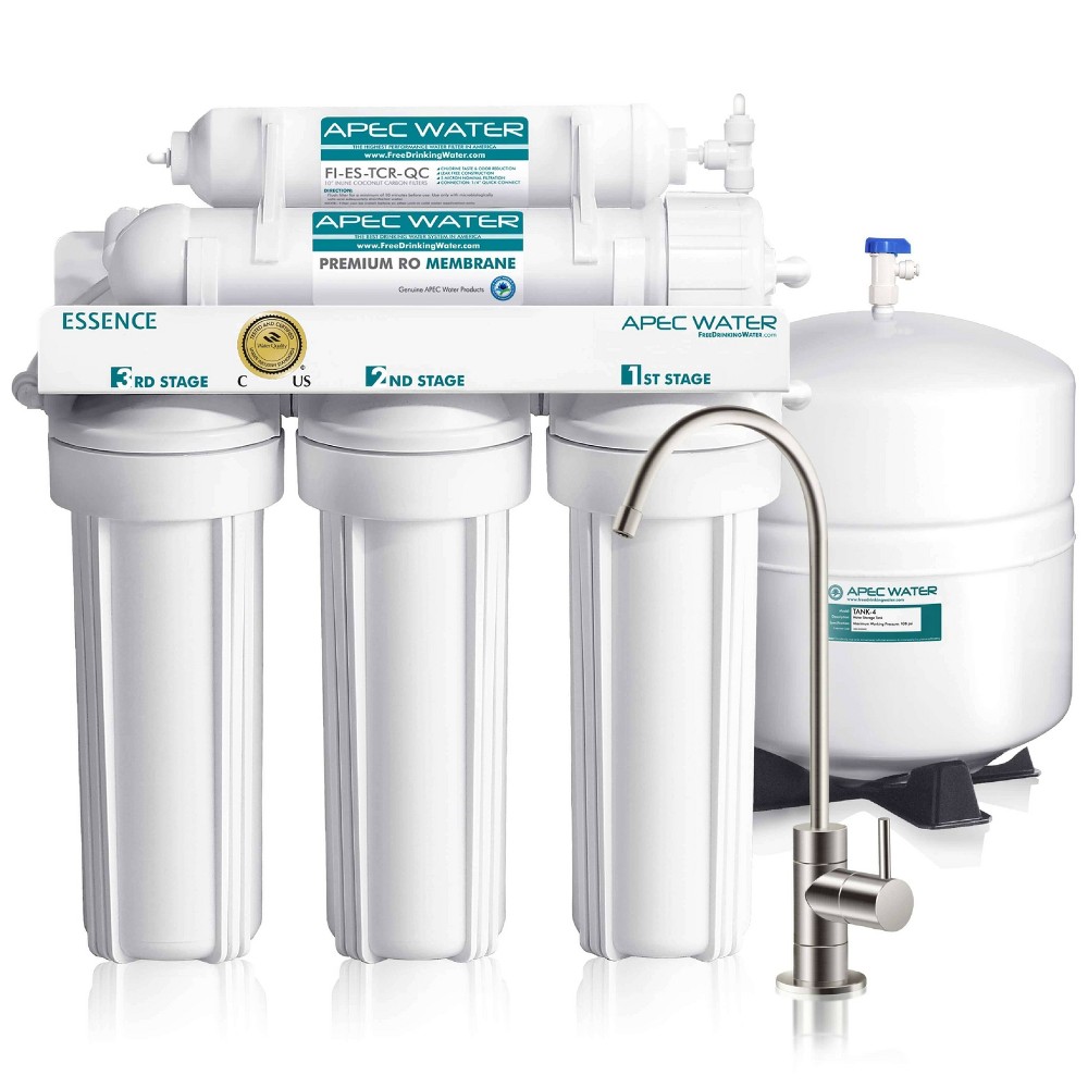 Photos - Water Filter APEC Water Systems ROES-50 Undersink Reverse Osmosis Water Filtration System 