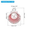 Unique Bargains Beautiful Designer DIY Jewelry Making Pearl Shel Pendants 50 Pcs - 2 of 4