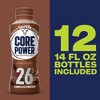 Core Power Fairlife 26g Protein Milk Shakes, Chocolate - 14 Fl Oz Bottle (Pack of 12) - 3 of 4