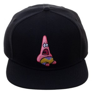 Spongebob Squarepants Patrick Star Embroidedered Snapback - 1 of 4