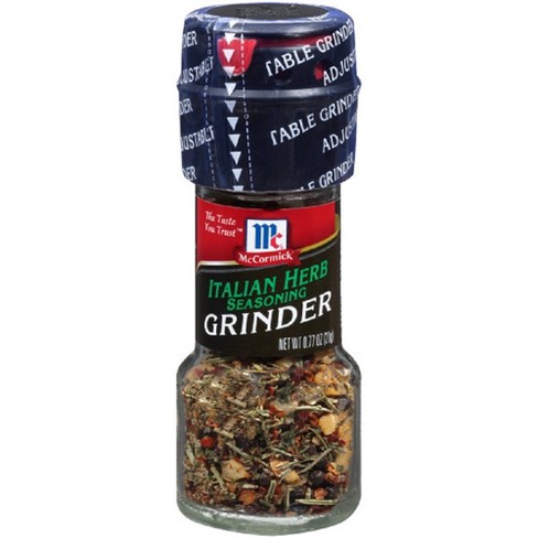 Mccormick Italian Herb Seasoning Grinder - .77oz : Target