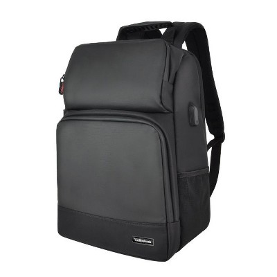 RadioShack Black/Gray 15.6" Laptop Backpack With Multiple Compartments — фото 2