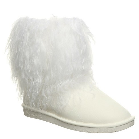 Bearpaw Women's Boo Boots | White | Size 13 : Target