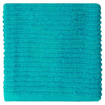 Mundus Microfiber Dish Cloth in Brown and Optic Blue –