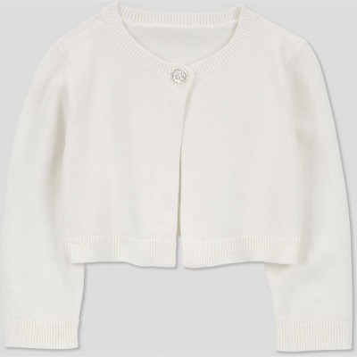 Carter's Just One You®️ Baby Cardigan - White