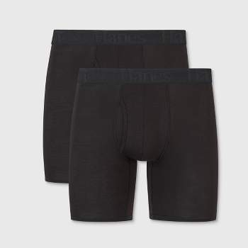 Hanes Men's Underwear Briefs Pack, Mid-Rise, Moisture-Wicking, 6-Pack