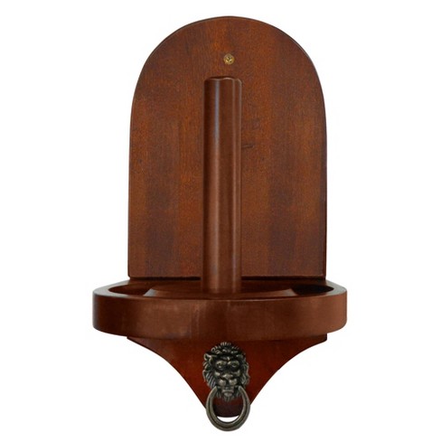 Hathaway Premier Cone Chalk Holder Walnut Finish : Target