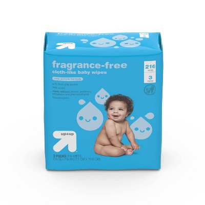 target unscented baby wipes