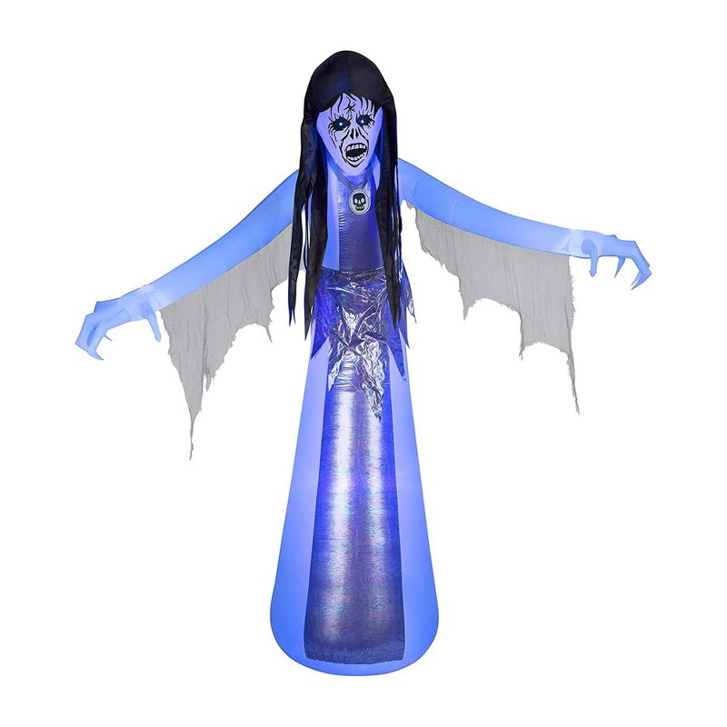 Sunstar Female Ghoul Animated Airblown Inflatable, 1 of 2