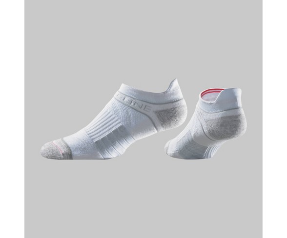 Men's Strideline Low-Rise Athletic Socks  - White One Size