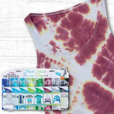 Shark Island 8-Color Ocean-Themed Tie-Dye Kit