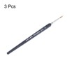 Unique Bargains Detail Nylon Miniature Painting Brush 3 Pcs - 3 of 4