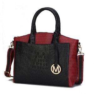 MKF Collection Collins Vegan Leather Handbag Women’s Tote Bag by Mia K - 1 of 4