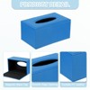 Unique Bargains Magnetic Bottom Tissue Box Cover 1Pc - 3 of 4